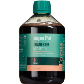 Drogens Vital Tranebr med Biotin 500 ml