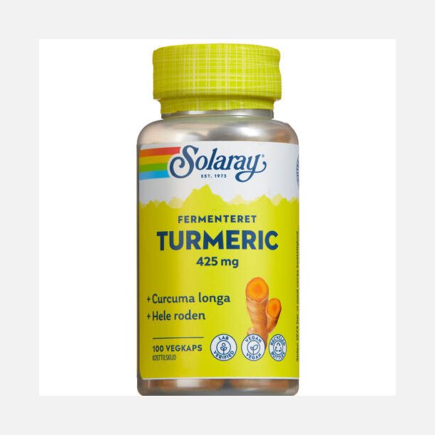 Solaray Turmeric 100 stk.