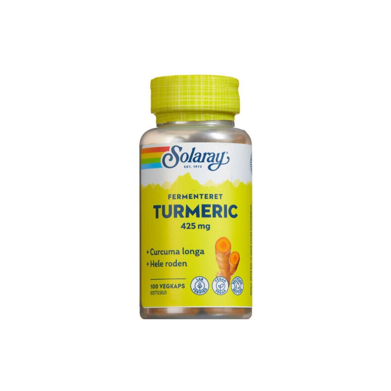 Solaray Turmeric 100 stk.