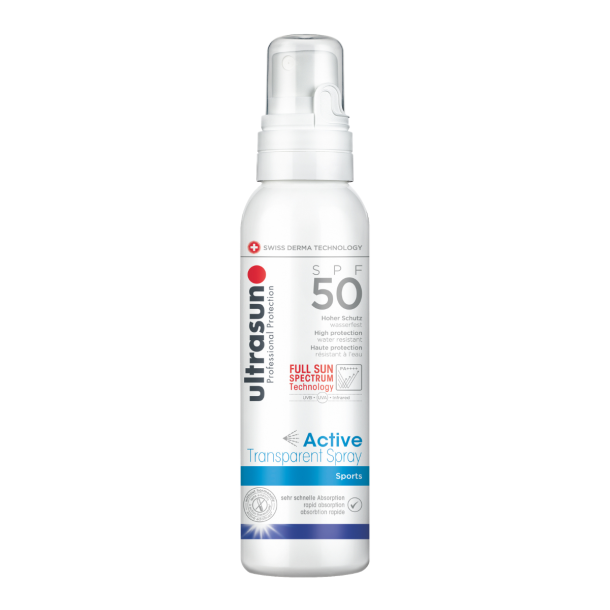 Ultrasun Active Transparent Spray SPF50 150ml