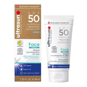 Ultrasun Mineral Face SPF50 40ml