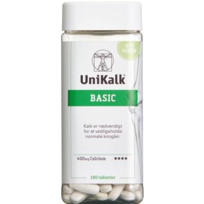 UniKalkBasic Tabletter 180 stk.