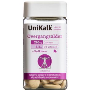 UniKalk Overgangsalder 90 stk.