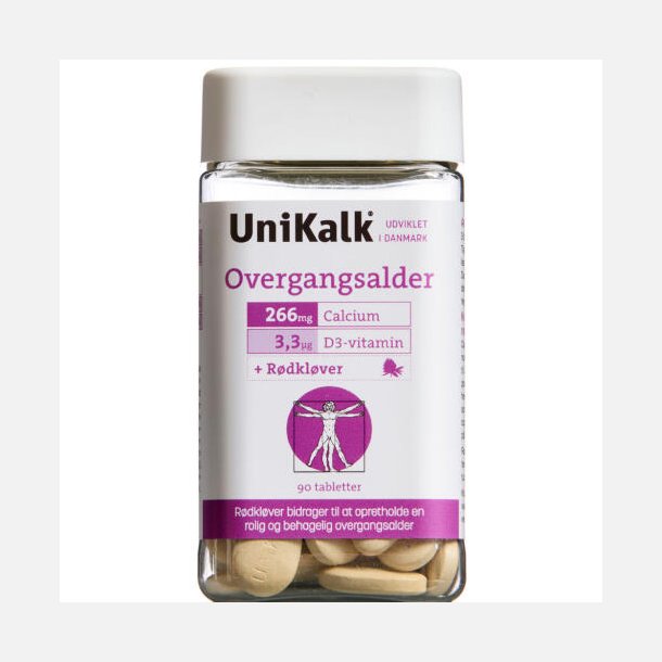 UniKalk Overgangsalder 90 stk.