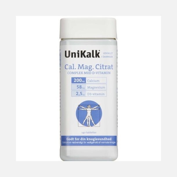 UniKalkCal-Mag-Citrat 140 stk.