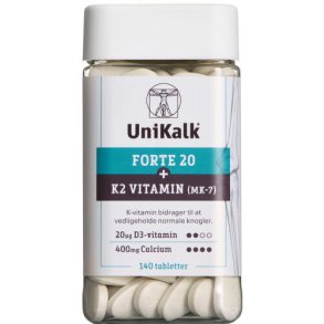 Unikalk Forte 20 K2 140.stk