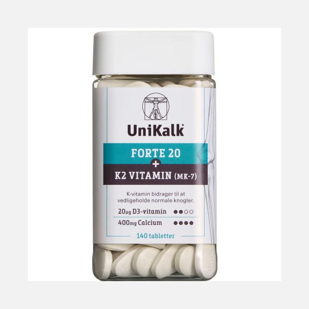Unikalk Forte 20 K2 140.stk
