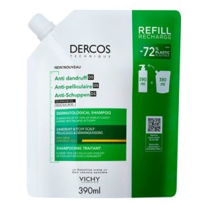 Vichy Dercos Anti-Dandruff Shampoo Dry Hair Refill 390ml