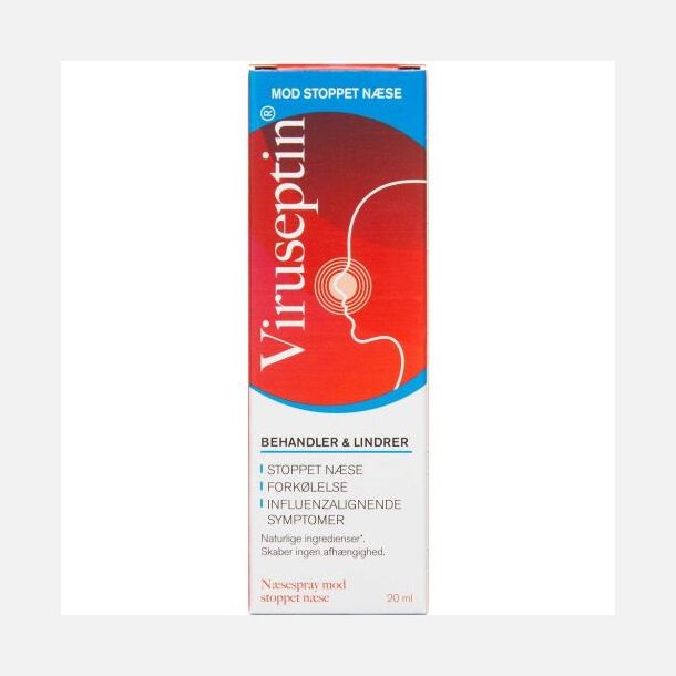 ViruseptinNsespray Mod Tilstoppet Nse 20ml
