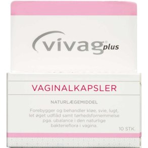 Vivag Plus Vaginalkapsler 10.stk