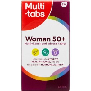 Multi-Tabs Woman 50+ 60 stk.