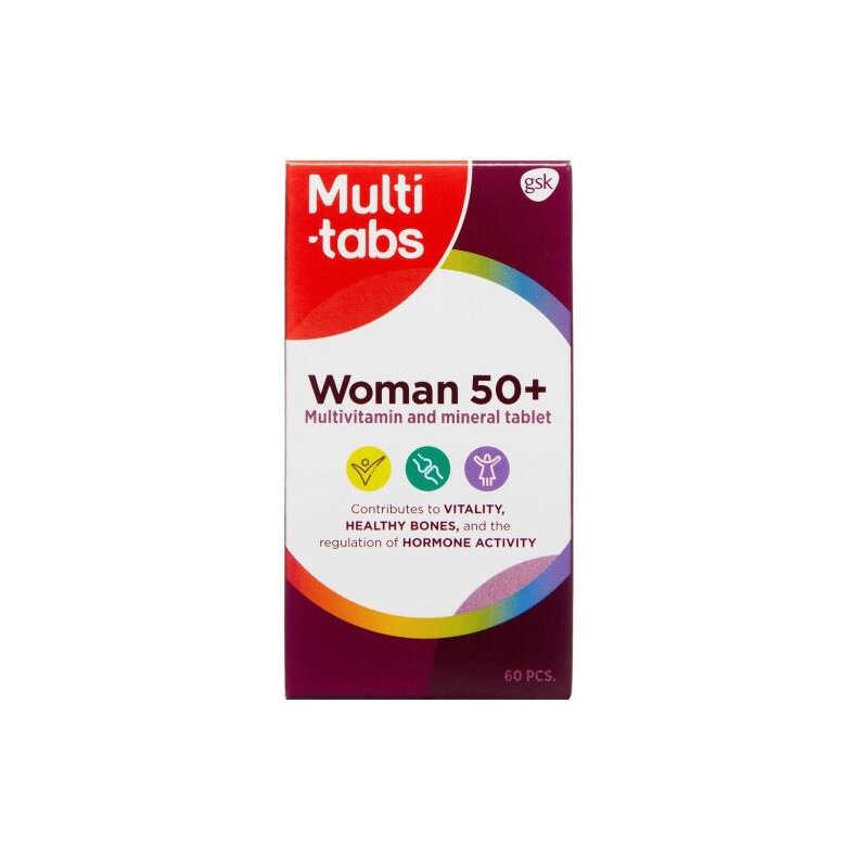 Multi-Tabs Woman 50+ 60 stk.