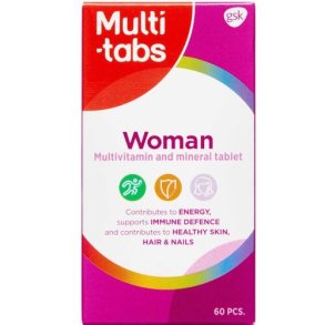 Multi-Tabs Woman 60 stk.