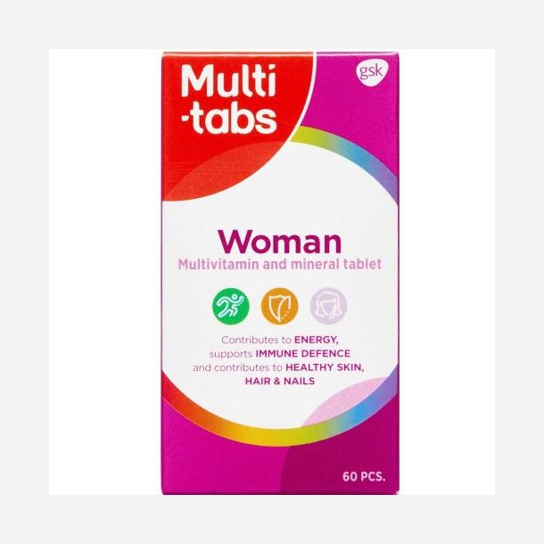 Multi-Tabs Woman 60 stk.