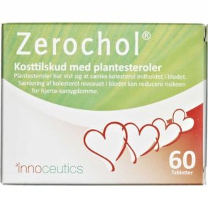 Zerochol tabletter 60 stk 