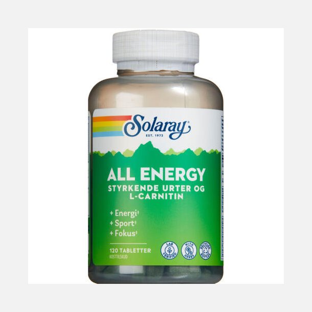 All Energi 120 tabletter - Solaray
