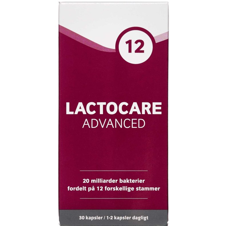 Lactocare Advanced 30 kapsler