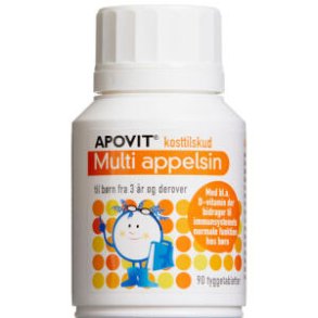 Apovit Multi Appelsin 90.stk
