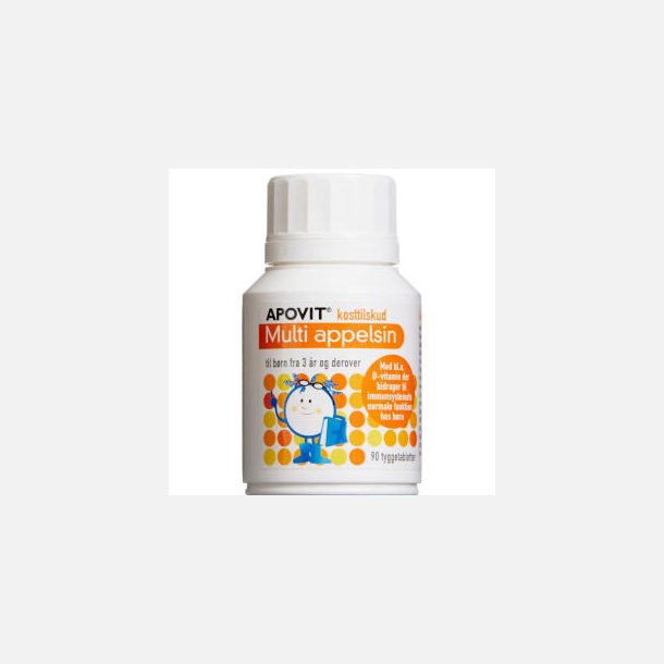 Apovit Multi Appelsin 90.stk