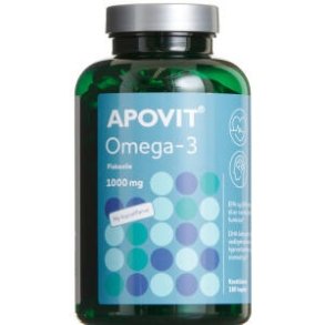 Apovit omega-3 kapsler 1000mg 180.stk
