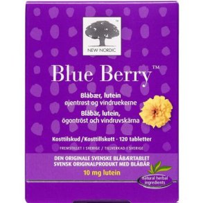 Blue Berry original 120 tabletter - New Nordic