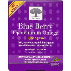 Blue Berry Omega 60 kapsler - New Nordic