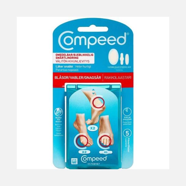 Compeed Mix Vabelplaster 5 stk.