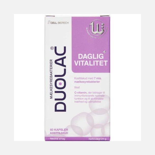 Duolac Daglig+ 60 kapsler