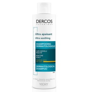 Vichy Dercos Ultra Soothing Sulfate Free Shampoo til trt hr -  200 ml