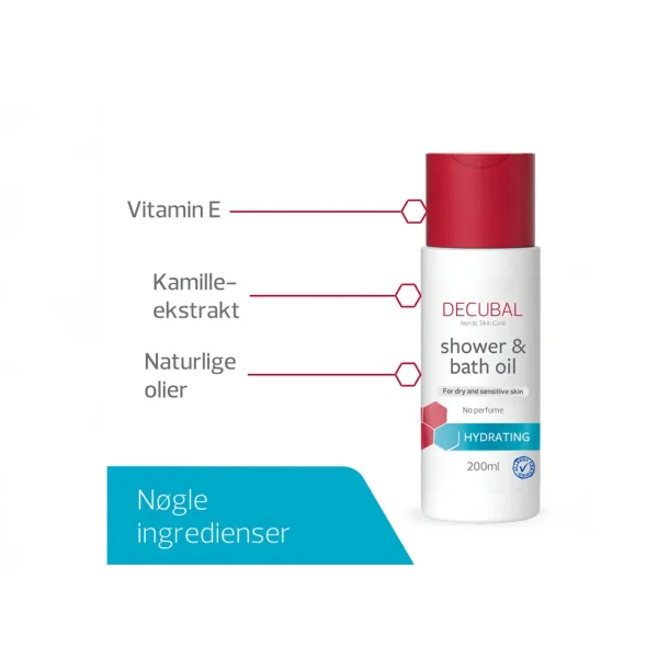 DecubalShower &amp; Bath Oil 200 ml