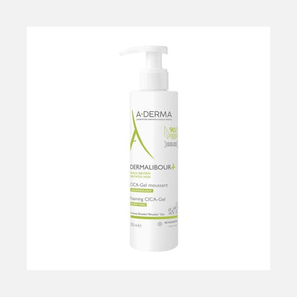 A-DERMA Dermalibour+ Foaming CICA Gel 200 ml