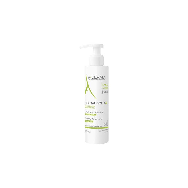 A-DERMA Dermalibour+ Foaming CICA Gel 200 ml