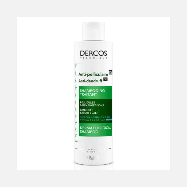 VichyDercos Sklshampoo til normal/fedtet hovedbund 200 ml