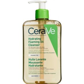 CeraVefugtgivende skummende renseolie 473ml