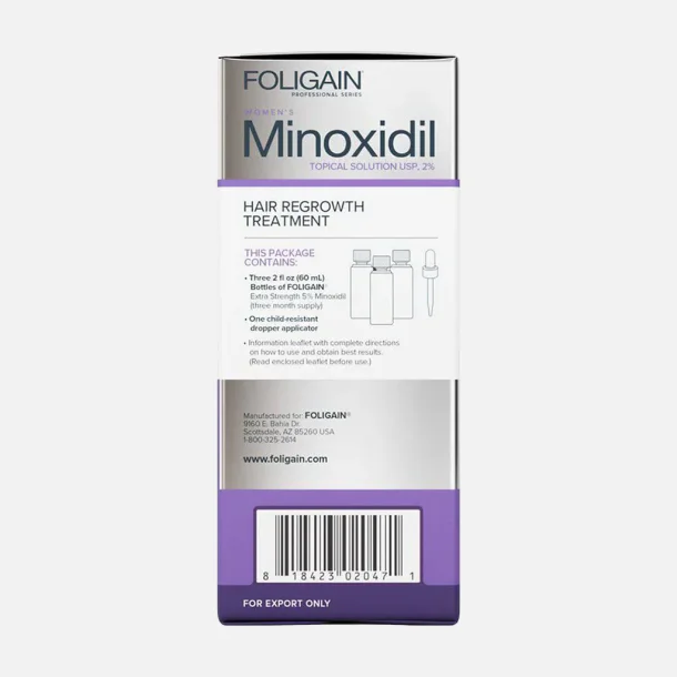 Foligain minoxidil 2% til kvinder�