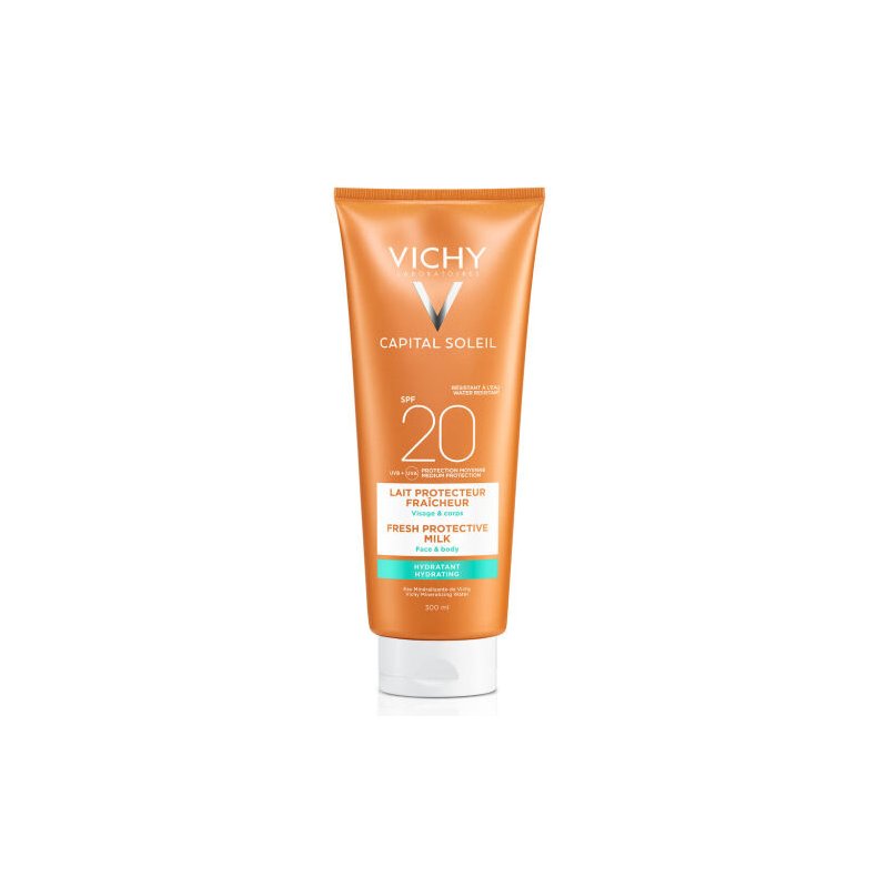 Vichy Capital Soleil Sollotion ansigt/krop SPF20 - 300 ml