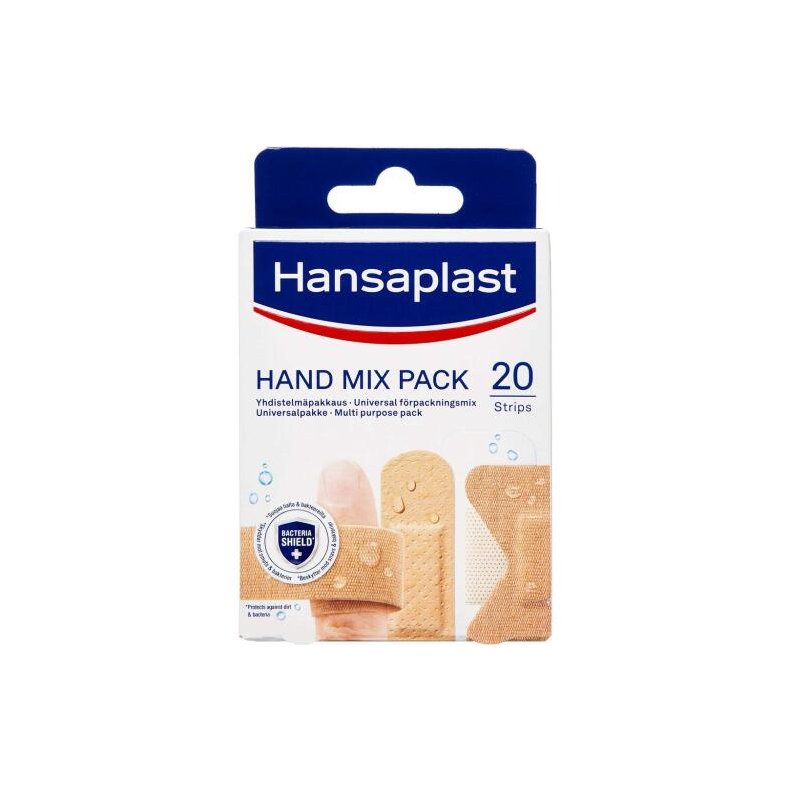 Hansaplast Hand Mix Pack 20 stk.