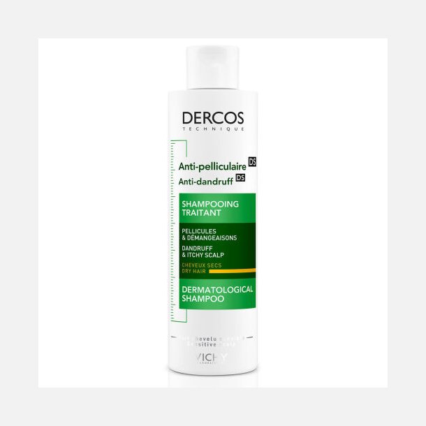 Vichy Dercos Sklshampoo til tr hovedbund - 200 ml