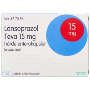  LANSOPRAZOL ENTKAPS 15MG 56 ST