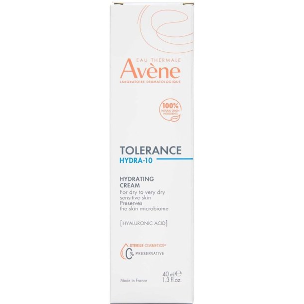 Avene Tolerance HYDRA-10 Creme, 40 ml