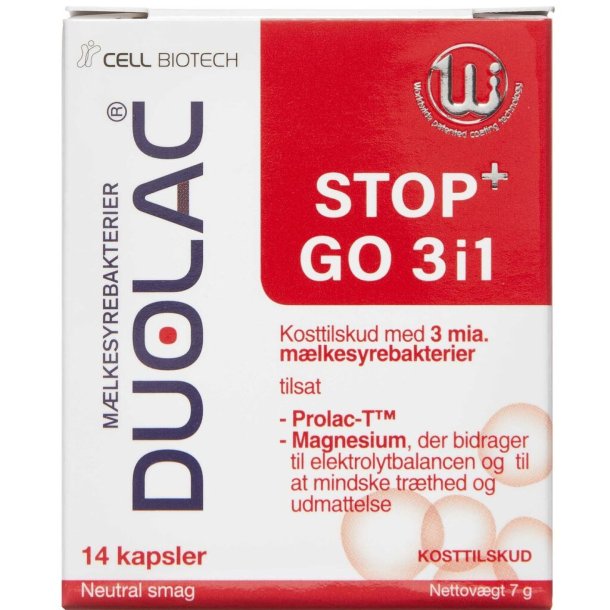 Duolac Stop+ Go 3i1 14stk