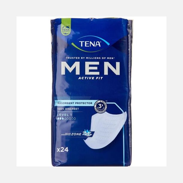 TENA Men Active Fit Level 1 24 stk.