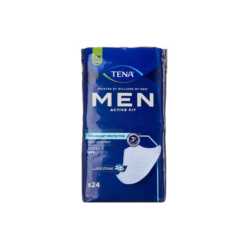 TENA Men Active Fit Level 1 24 stk.