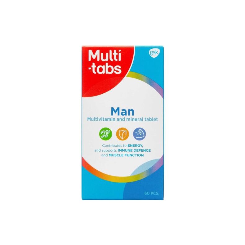 Multi-Tabs Man 60 stk.