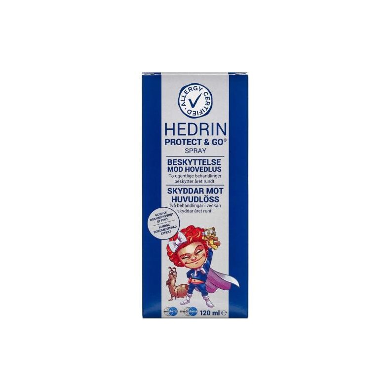 Hedrin Protect &amp; Go Spray 120 ml