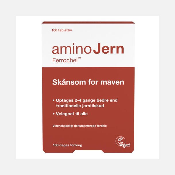 AminoJern Ferrochel 100 stk.