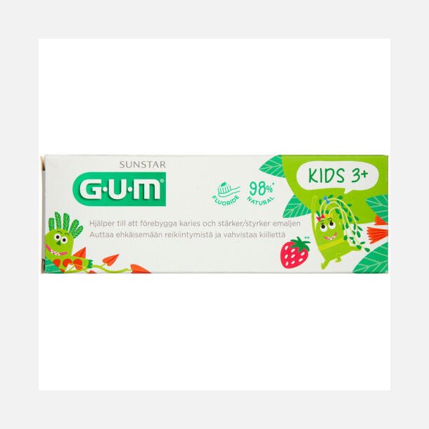 GUM Kids Tandpasta flour 1000 ppm 50 ml