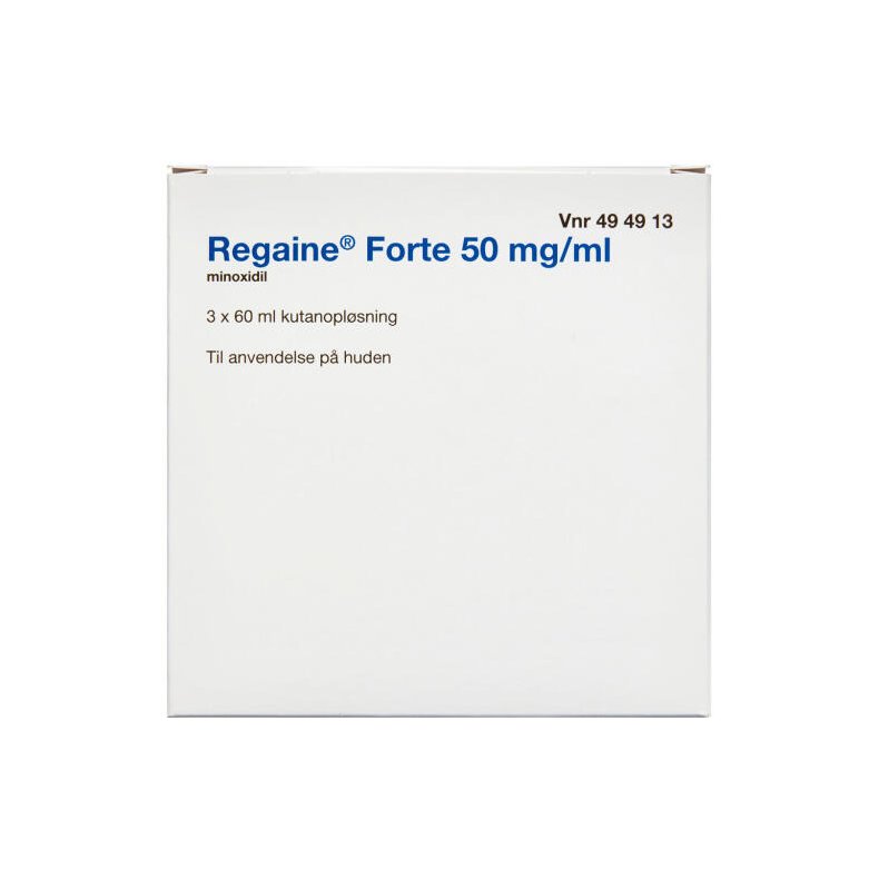 REGAINE FORTE KUTANOP.50MG/ML 3 X 60 ML