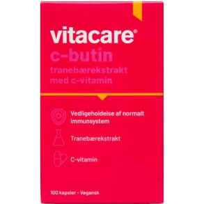 VitaCare C-butin Tranebr 100 kapsler