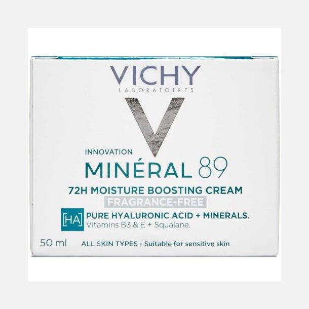 VichyMineral 89 72t Fugtboostende Cream 50 ml